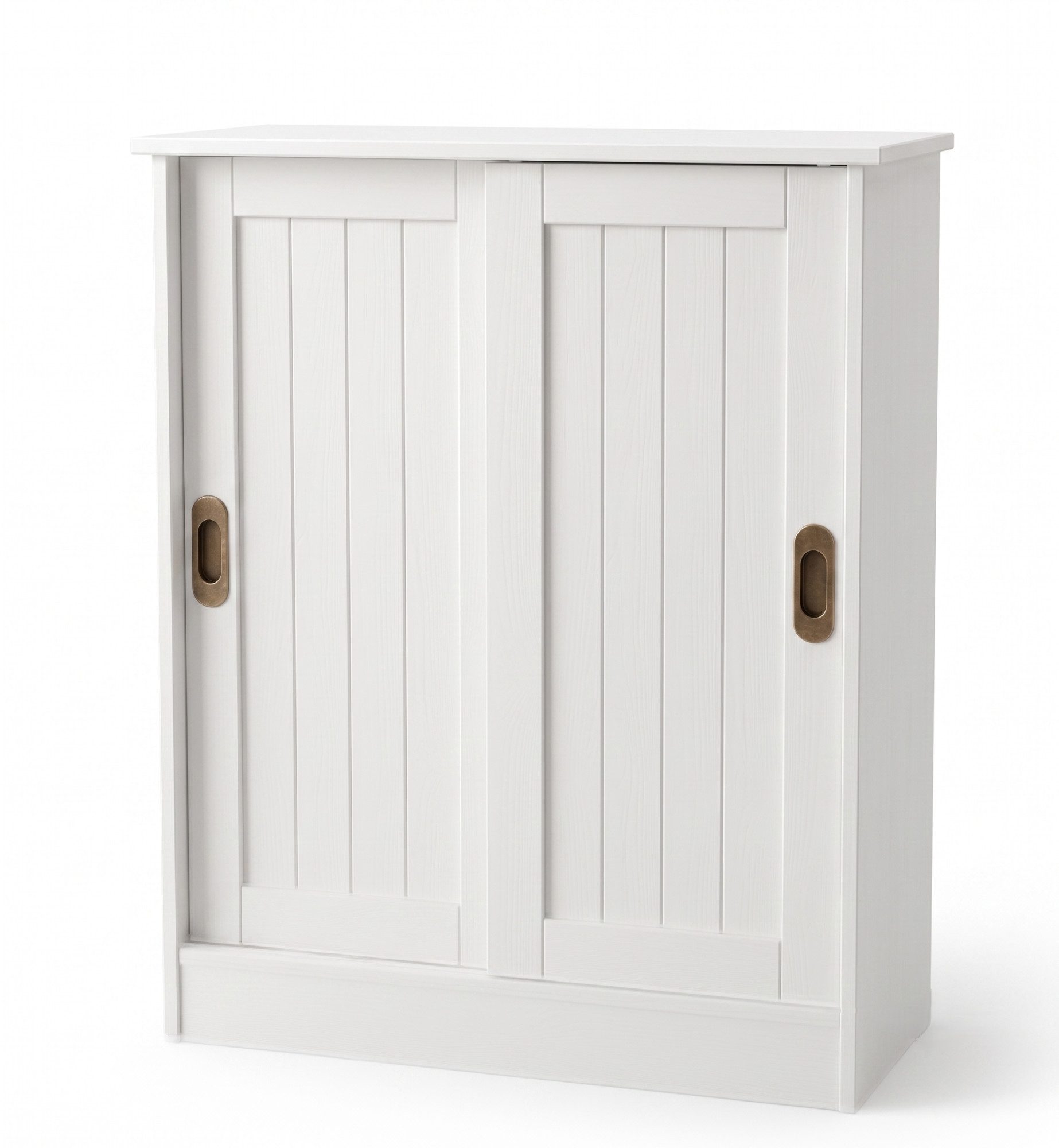 OTTO home Schuhschrank Malmö Schuhkommode mit Schiebetüren (B/T/H: 77/37/89 cm) aus massiver FSC®-zertifizierter Kiefer, Breite 77 cm