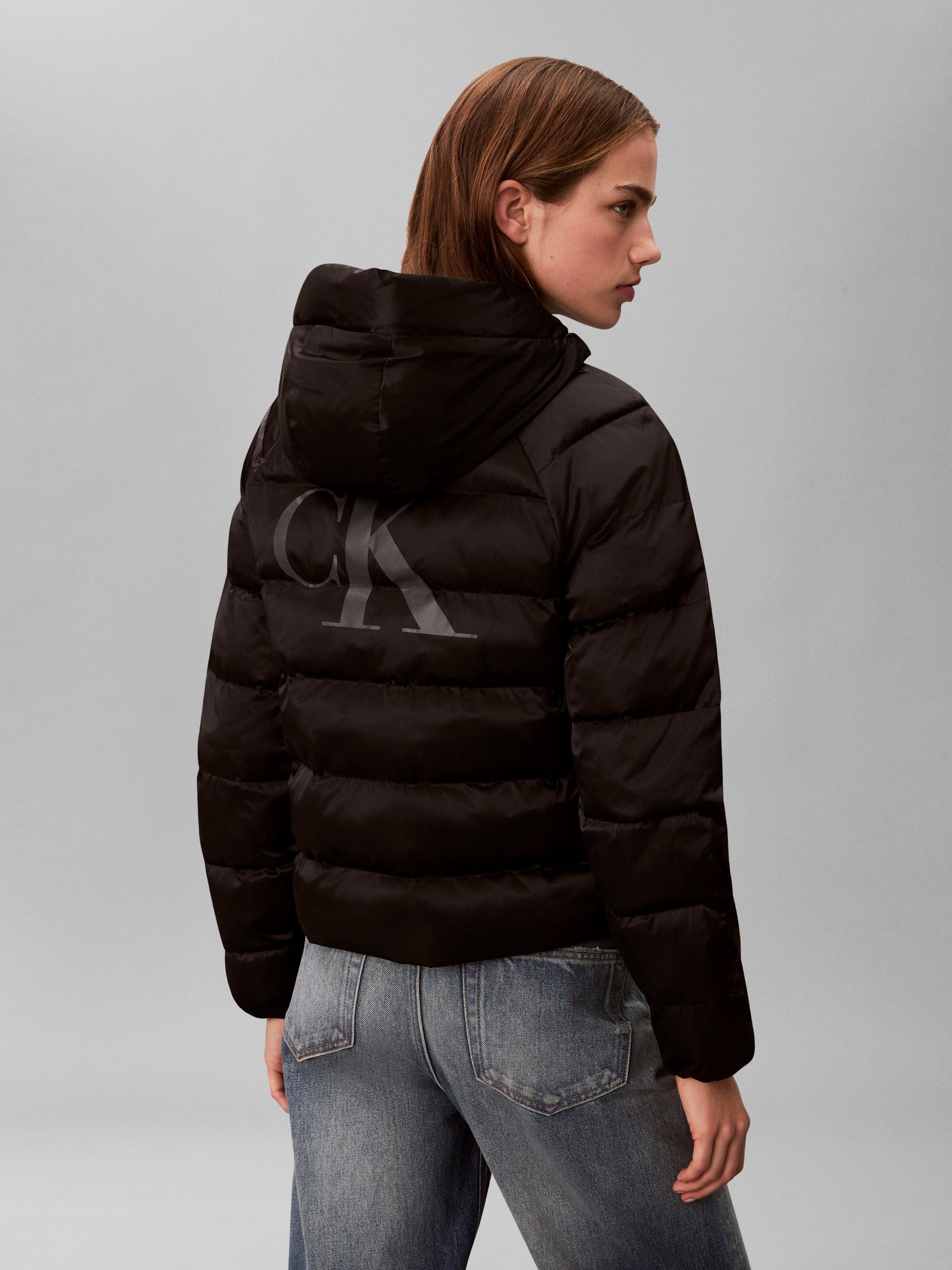 Calvin Klein Jeans Steppjacke Regular fit mit Rundhalsausschnitt
