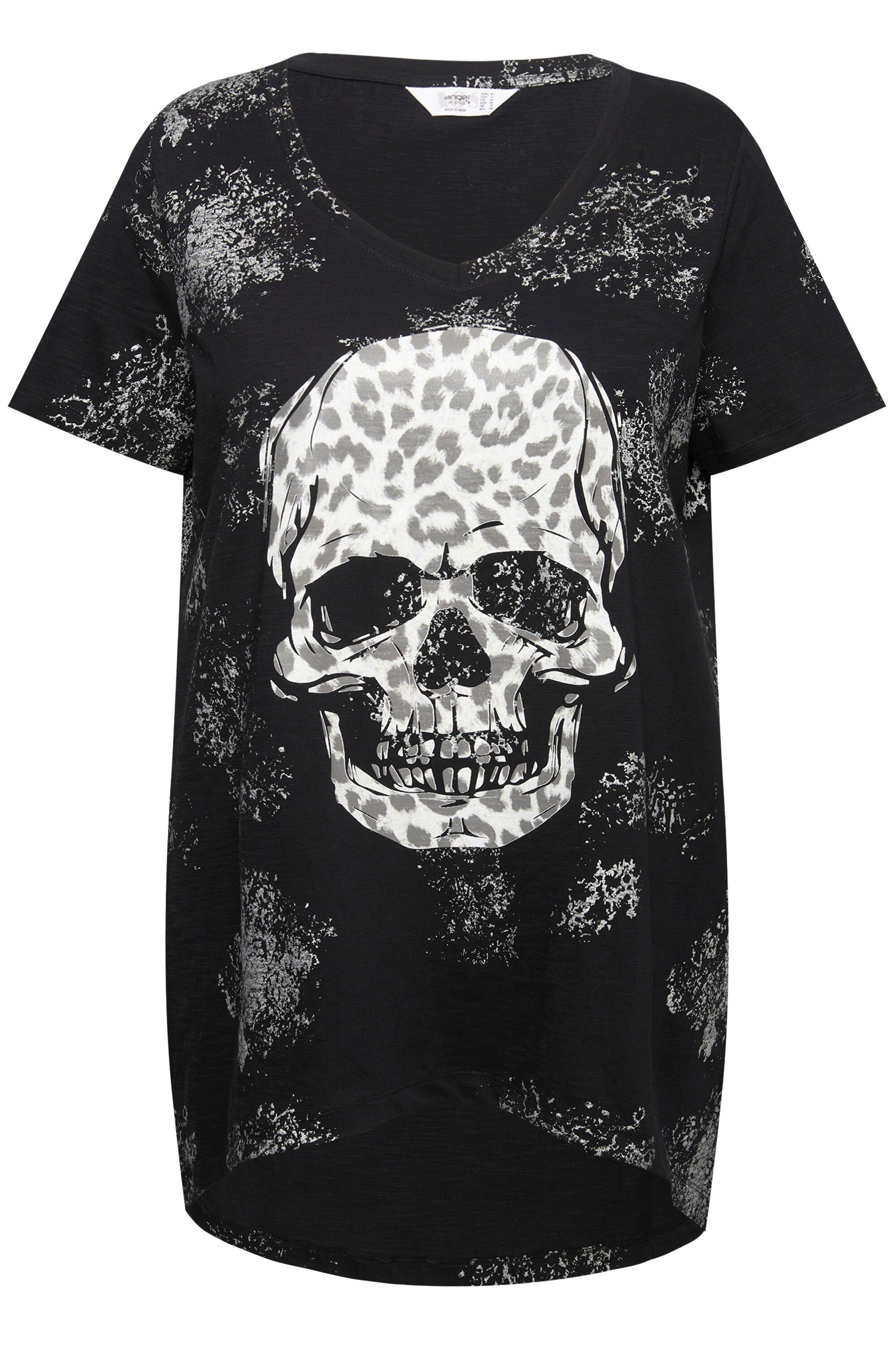 Angel of Style T-Shirt T-Shirt Leo-Totenkopf günstig online kaufen
