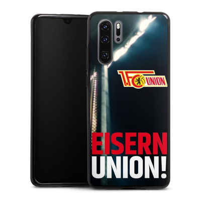 DeinDesign Handyhülle Fanartikel 1. FC Union Berlin Fußball Eisern Union Typo, Huawei P30 Pro Silikon Hülle Bumper Case Handy Schutzhülle