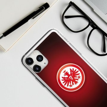 DeinDesign Handyhülle Eintracht Frankfurt Offizielles Lizenzprodukt Wappen, Apple iPhone 11 Pro Max Silikon Hülle Bumper Case Handy Schutzhülle