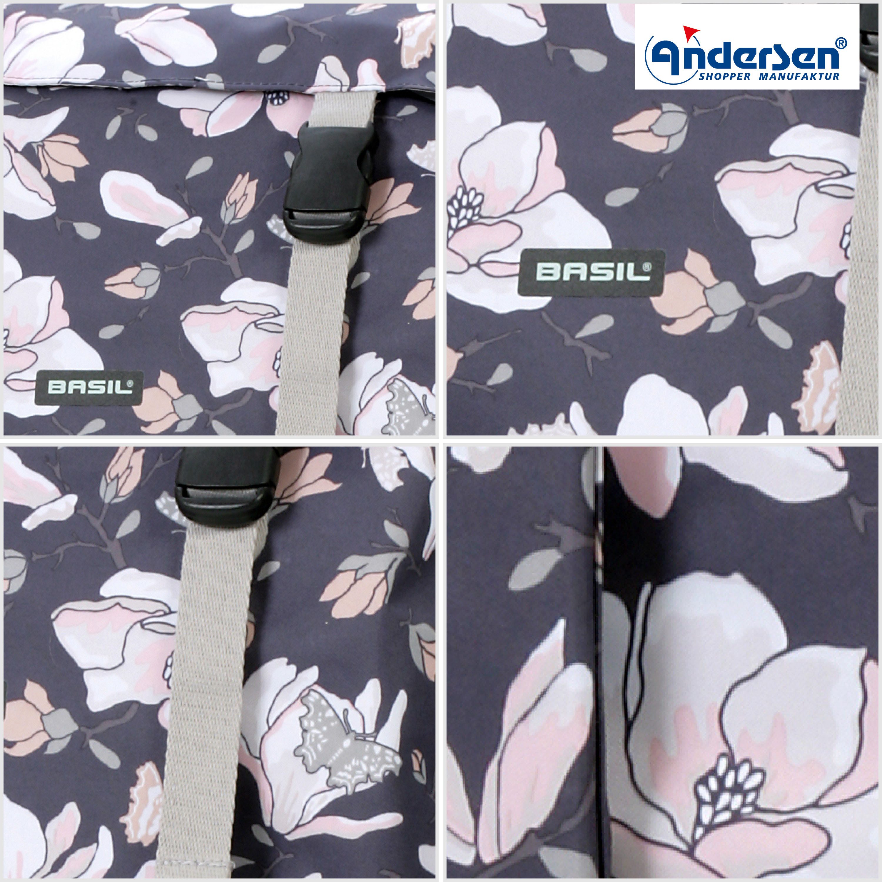 Andersen Einkaufstrolley Tasche Basil Magnolia rosa
