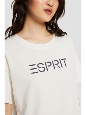 Esprit Pyjamaoberteil Pyjama-T-Shirt mit Logo