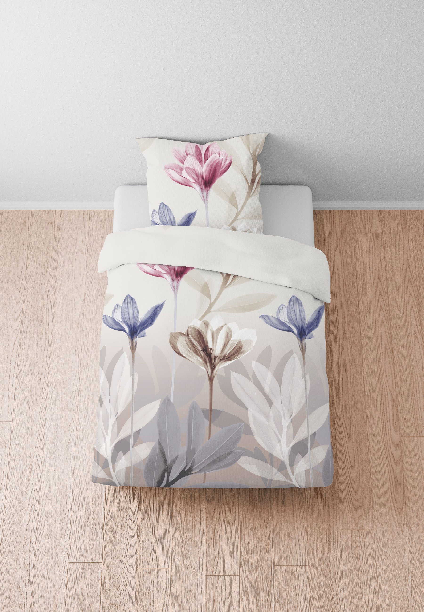 Biberna Bettwäsche 0025008, Soft-Seersucker, 2 teilig, günstig online kaufen
