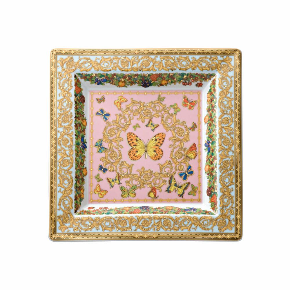 Rosenthal meets Versace Schale Le jardin de Versace 22 cm, Porzellan