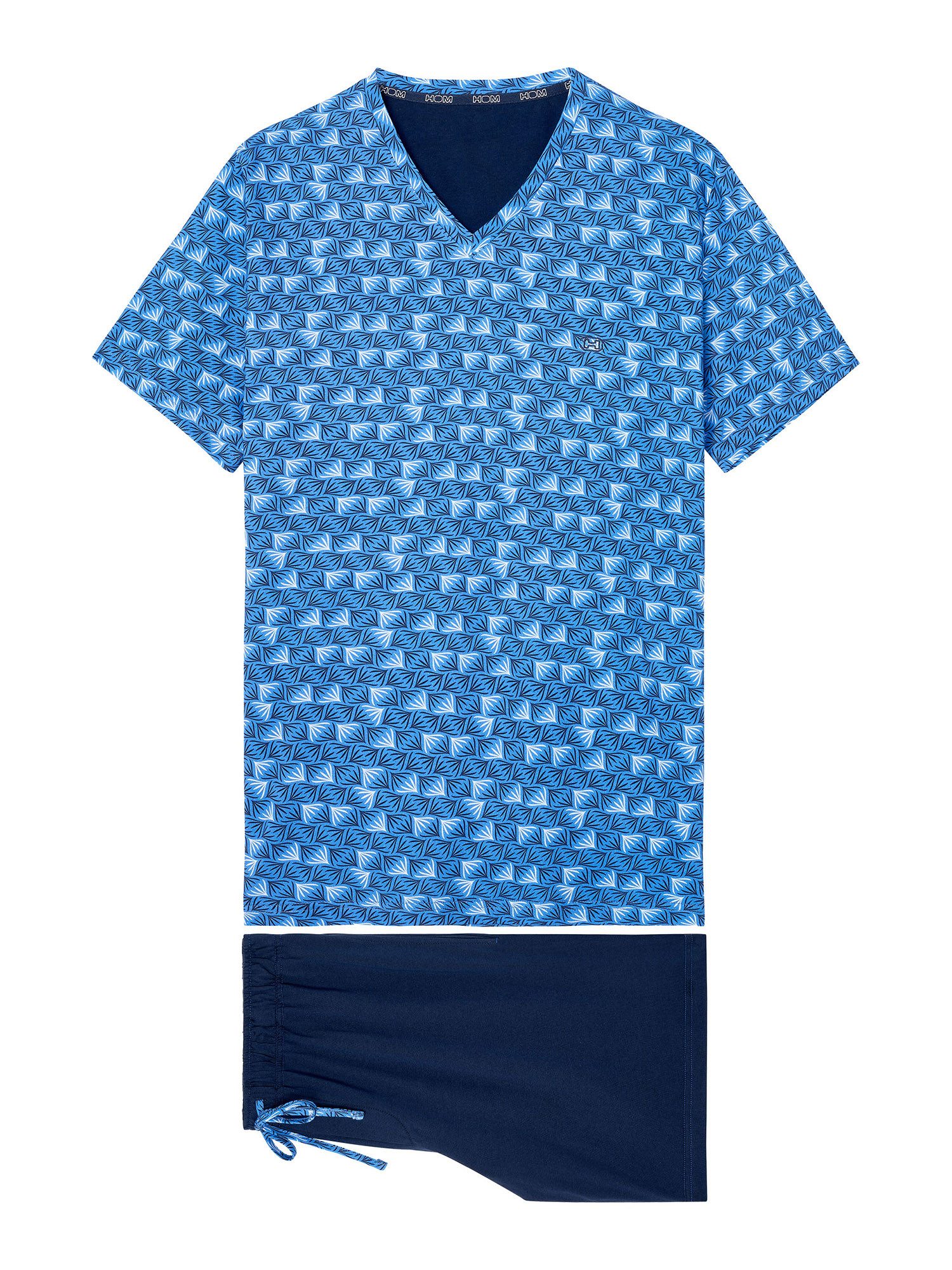 Hom Pyjama Short Sleepwear Beachcomber (2 tlg) Schlafanzug, Pyjama Set, Nachtwäsche