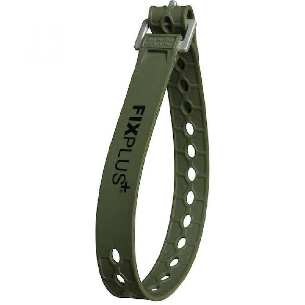 Fixplus Fahrrad-Gepäckträger FixPlus Spannband Strap 46 cm olivegrün 46 cm Olivgrün - vielseitiges
