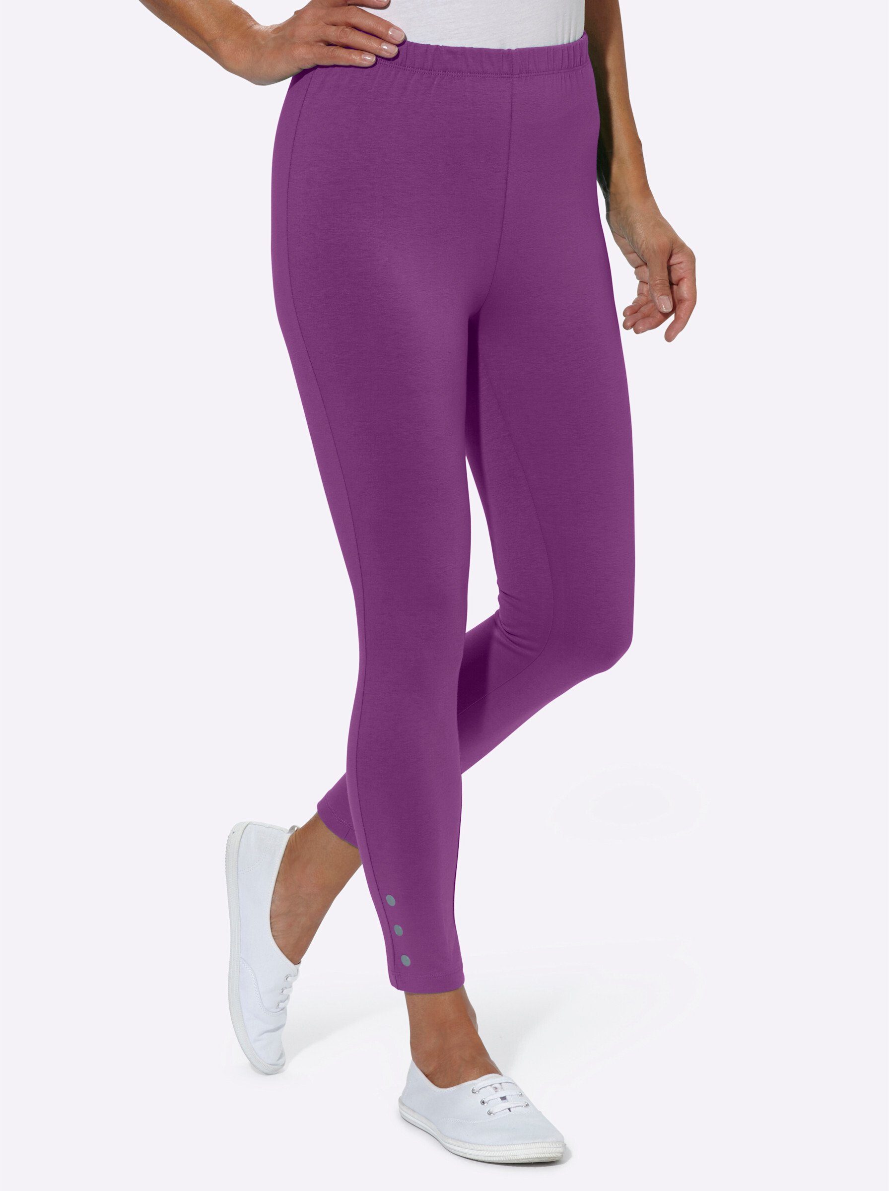 WITT WEIDEN Jerseyhose Innenbeinlänge ca. 65 cm fuchsia