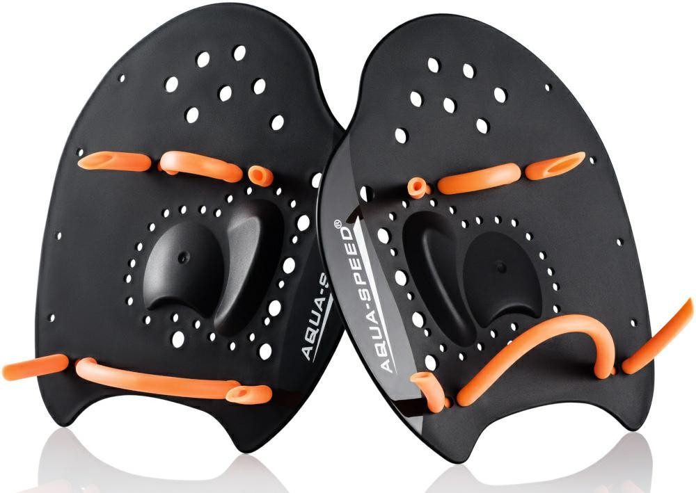 Aqua Speed Schwimmhilfe SKILL PADDLE Techniktrainer – Für Kraul & Rückenstil – Gr. M (Fortgeschrittenes Training – Unterstützt Rücken- & Kraultechnik)