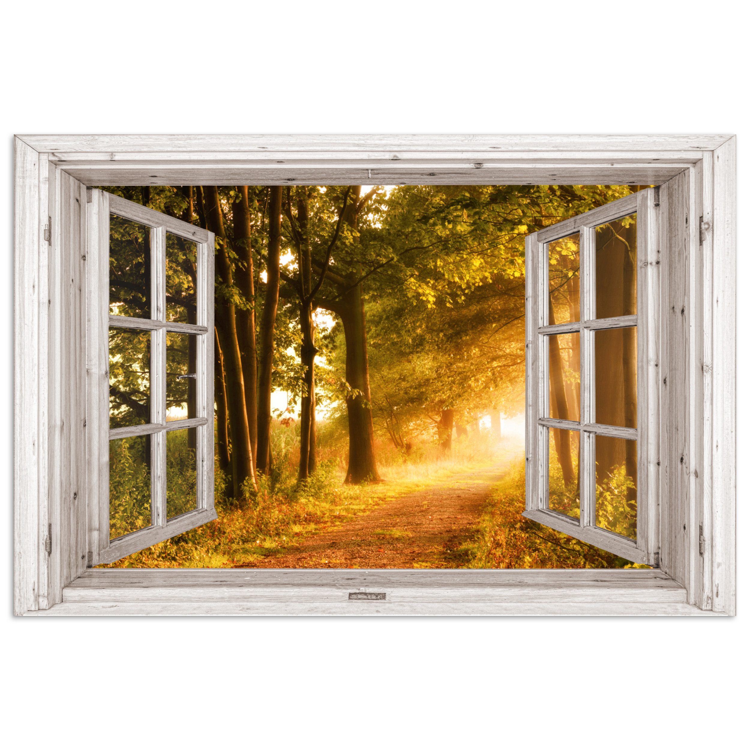 MuchoWow Poster Wald - Bäume - günstig online kaufen