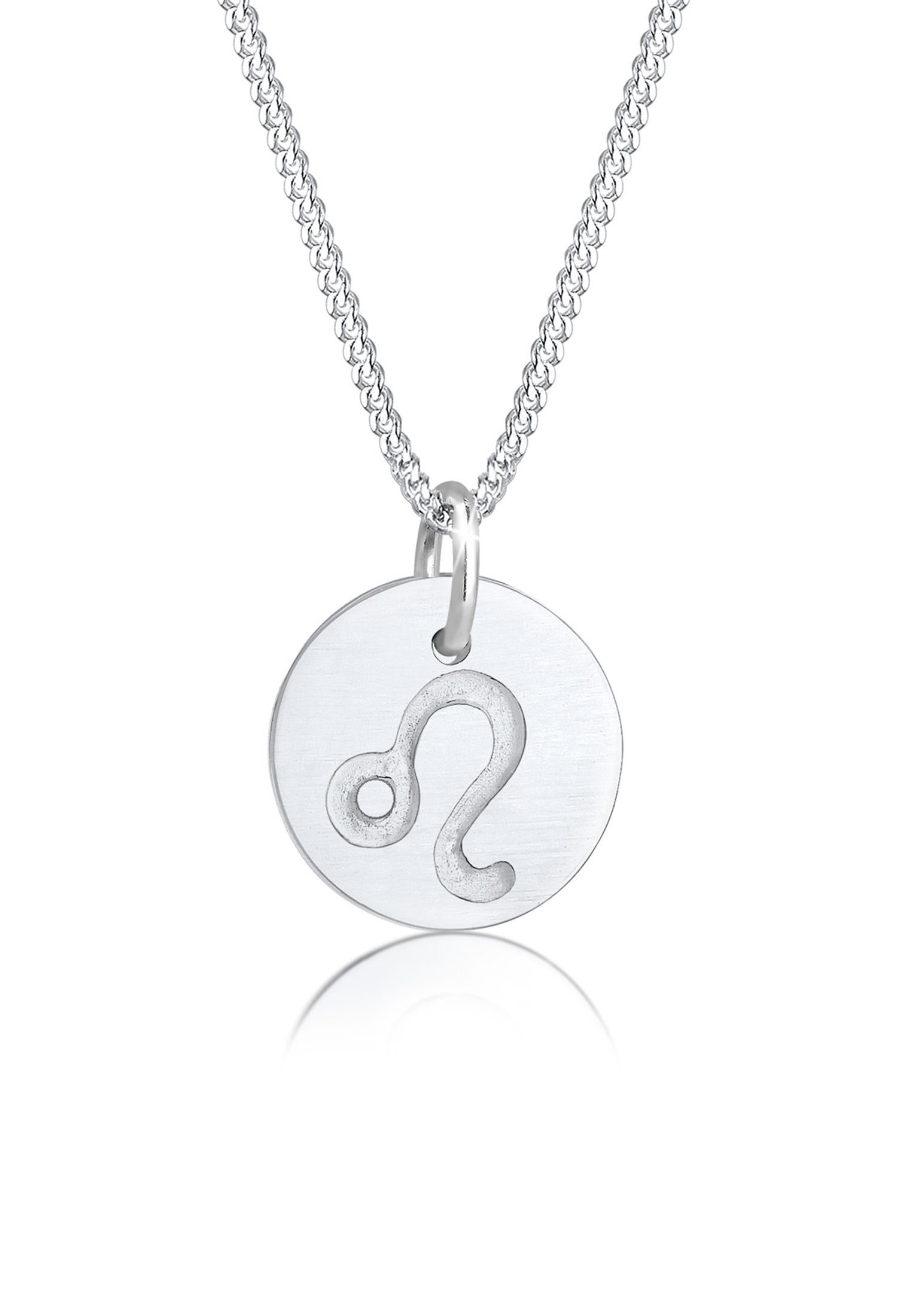 Kette mit Anhänger Sternzeichen Löwe 925 Sterling Silber