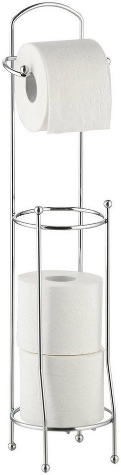 axentia Toilettenpapierhalter Udana, für ca. 4 Rollen, Länge: 15,5 cm