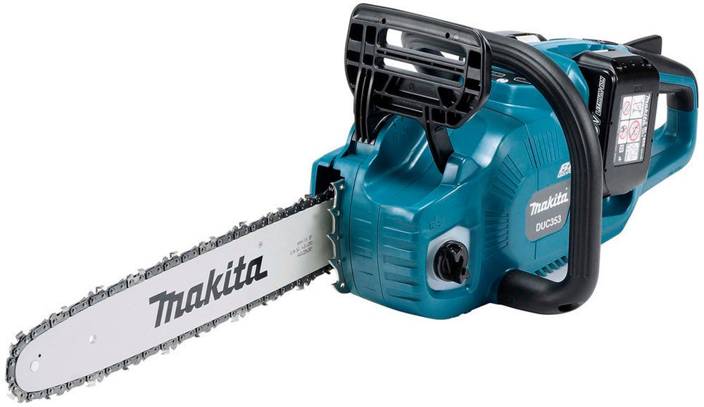 Makita Akku-Kettensäge DUC353Z, 35 cm Schwertlänge, 2x18, 20 m/s, ohne Akku und Ladegerät