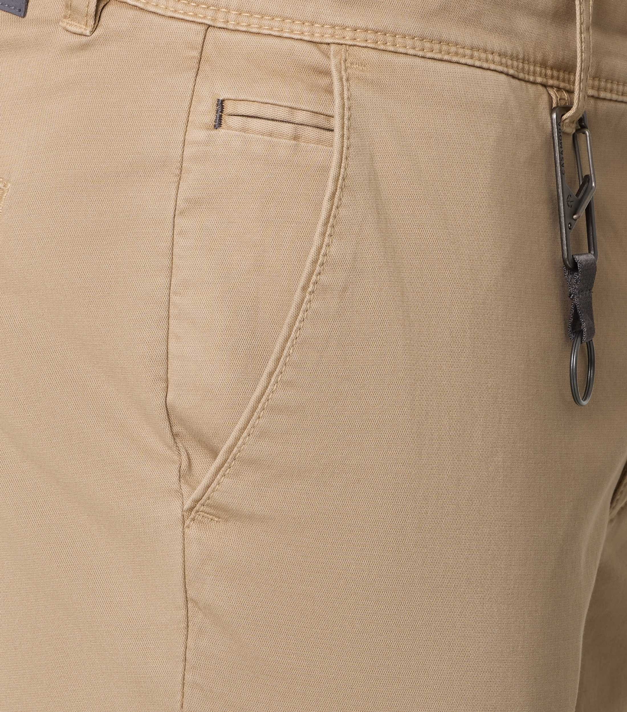 CASAMODA 5-Pocket-Hose Chino garment dyed