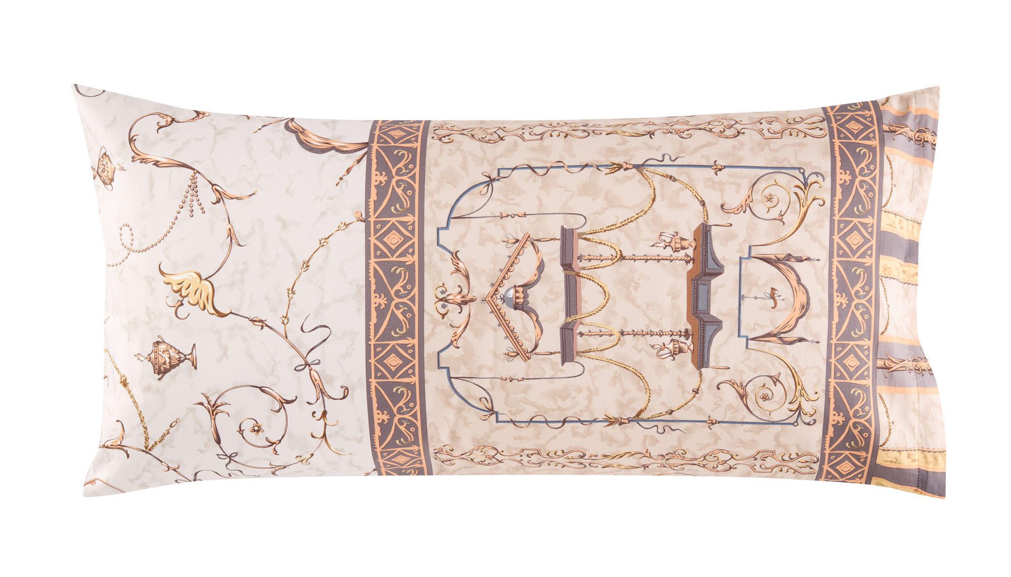 Bassetti Bettwäsche Bassetti Satin Kissenhülle zu BW OPLONTIS, 4M Beige, Ba günstig online kaufen