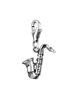 Nenalina Charm-Einhänger Saxophon Symbol Musik Instrument 925 Silber