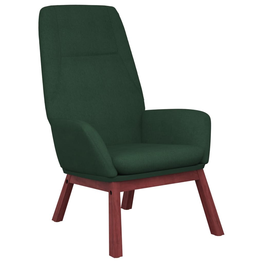 vidaXL Sessel Relaxsessel Dunkelgrün Stoff (1-St) günstig online kaufen