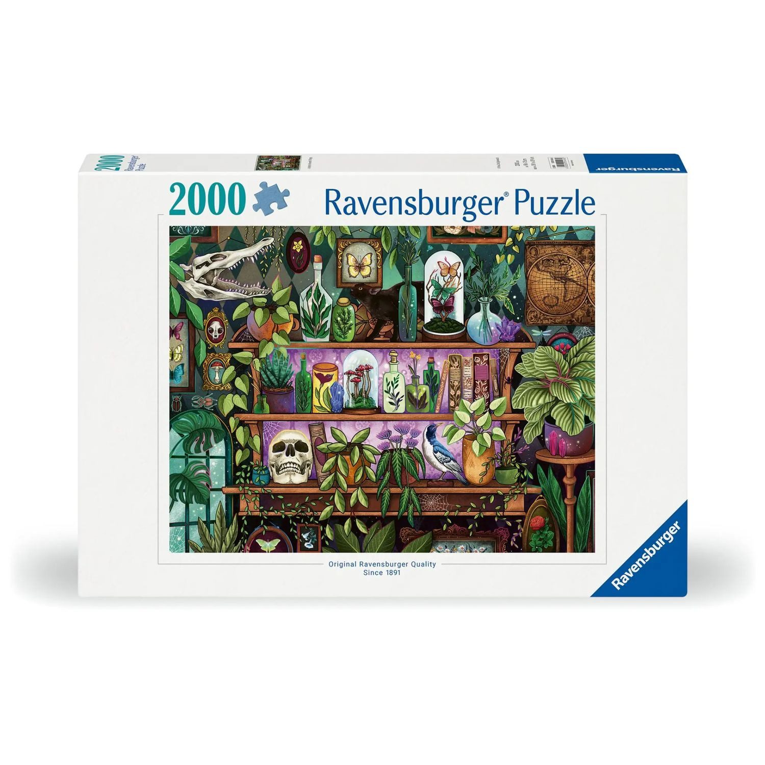 Ravensburger Puzzle Erwachsenenpuzzle 2000 Teile - Die Lieblingssachen einer Hexe, 2000 Puzzleteile