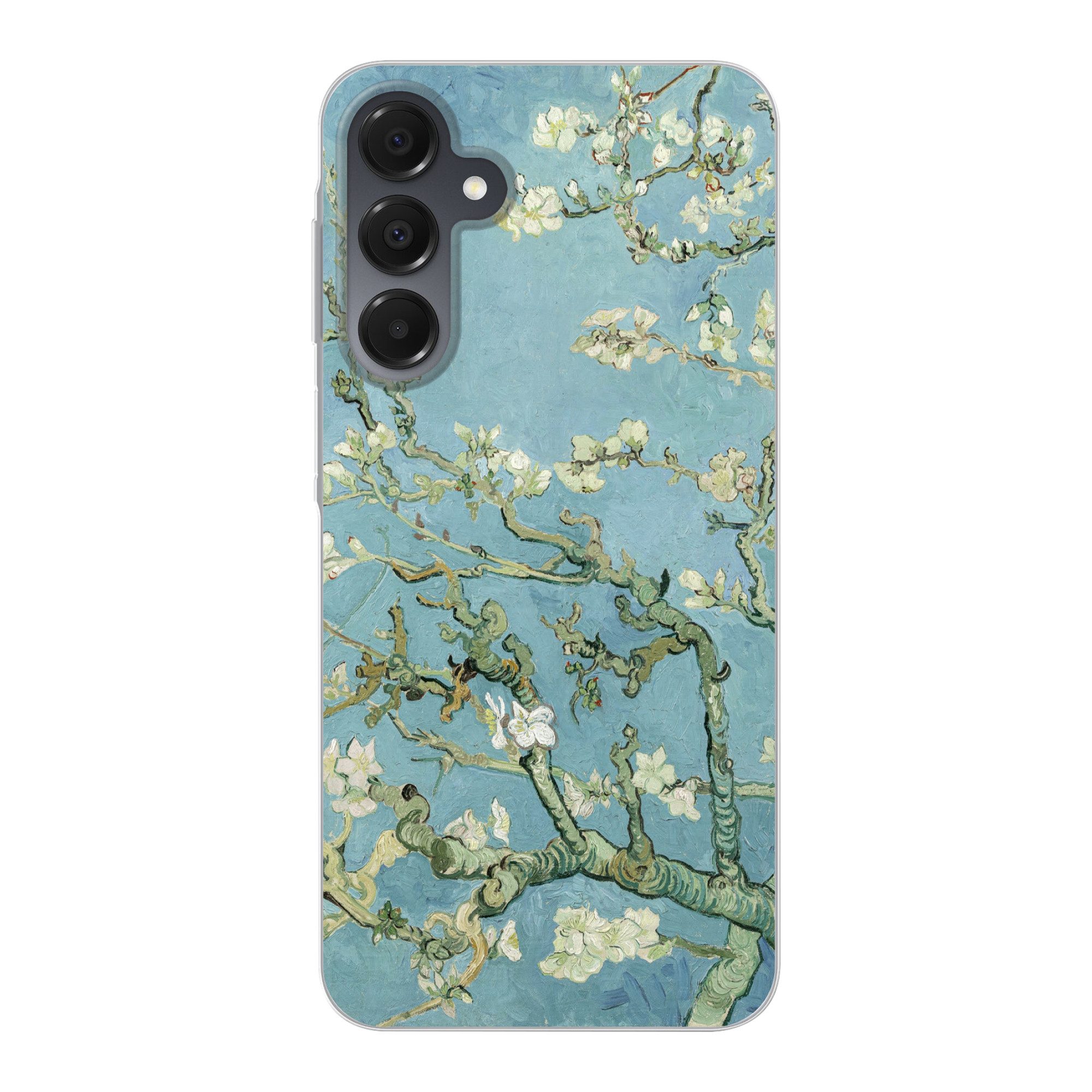 MuchoWow Handyhülle für Samsung Galaxy A16 5G Mandelblüte - Van Gogh - Kunst, Phone Case, Silikon, Schutzhülle Dünn