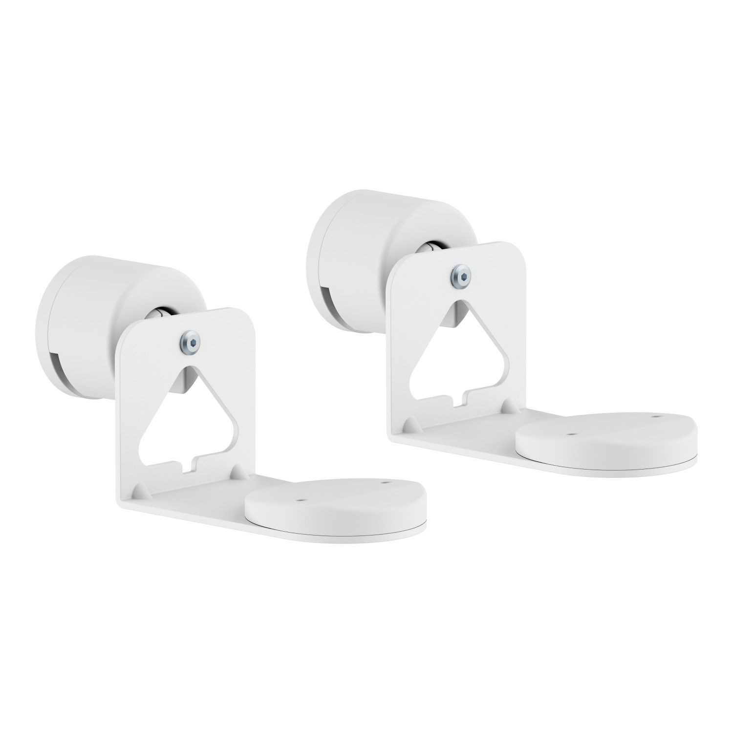 ARLI Lautsprecher-Wandhalterung 2x Wandhalterung kompatibel mit Sonos Era 100 & 300, (2-tlg., Lautsprecherhalter neigbar & schwenkbar weiß) – Bild 2 von 5