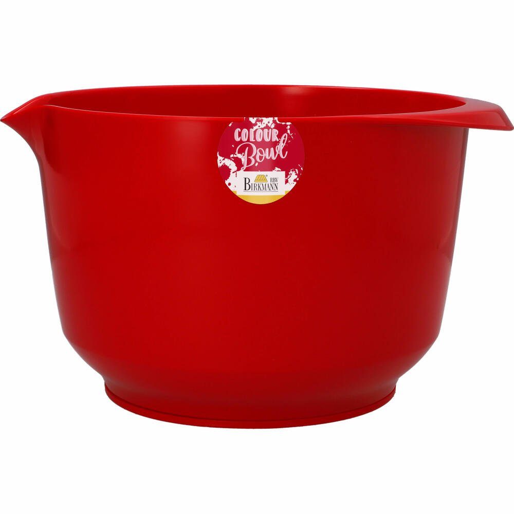 Rührschüssel Birkmann Bowl 4 L, Colour Kunststoff Rot
