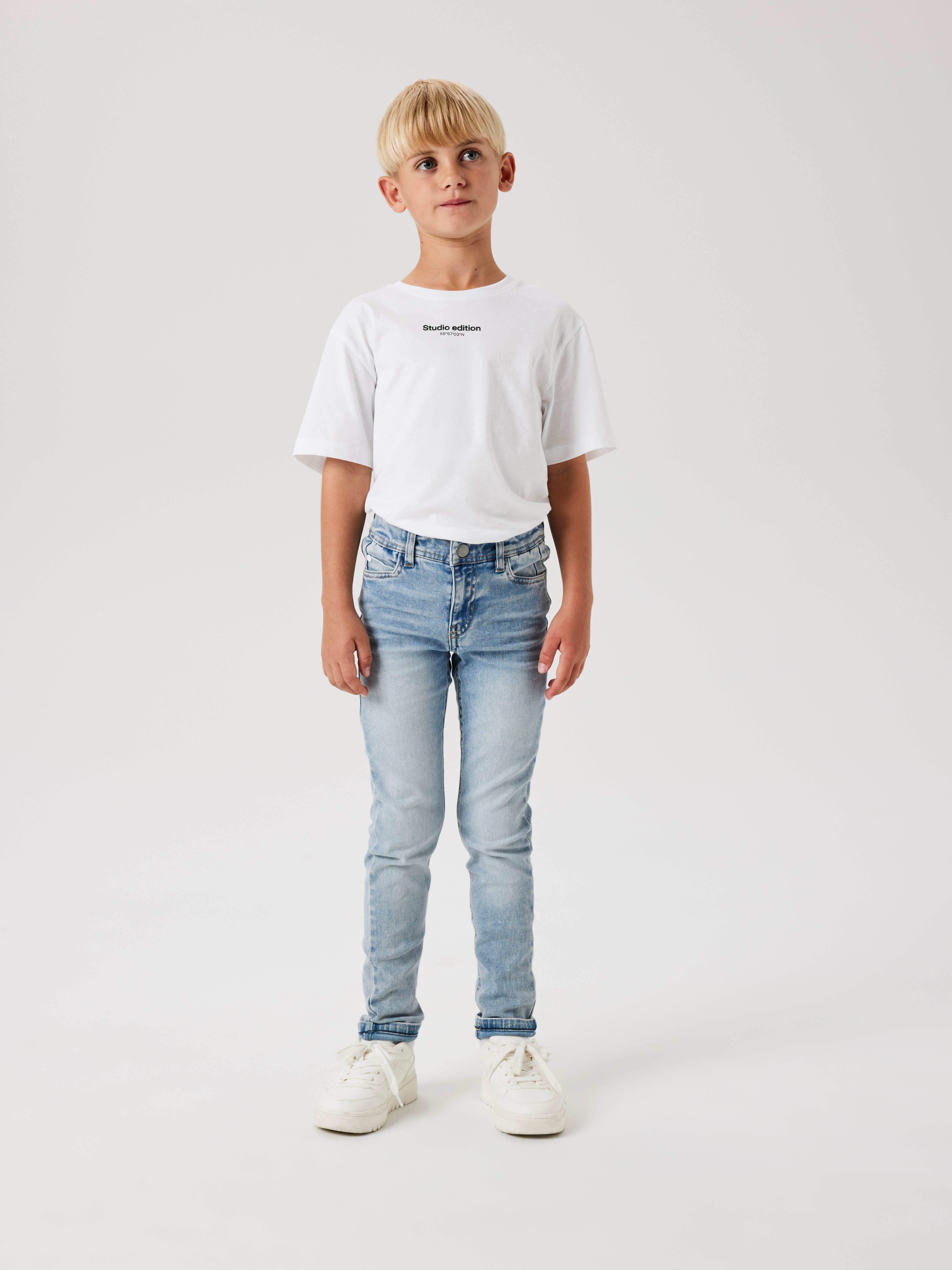 Slim-fit-Jeans NKMTHEO XSLIM JEANS 1280-GY NOOS