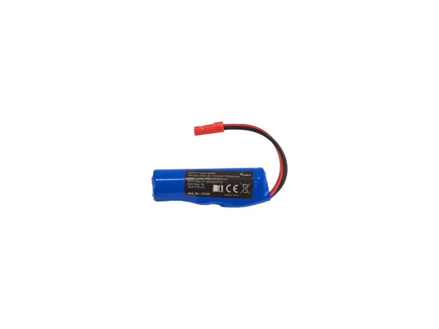 AMEWI LiIon Akku 3,7V 500mAh 2-in-1 Tieflader/Bagger Set Konstruktions-Spielset
