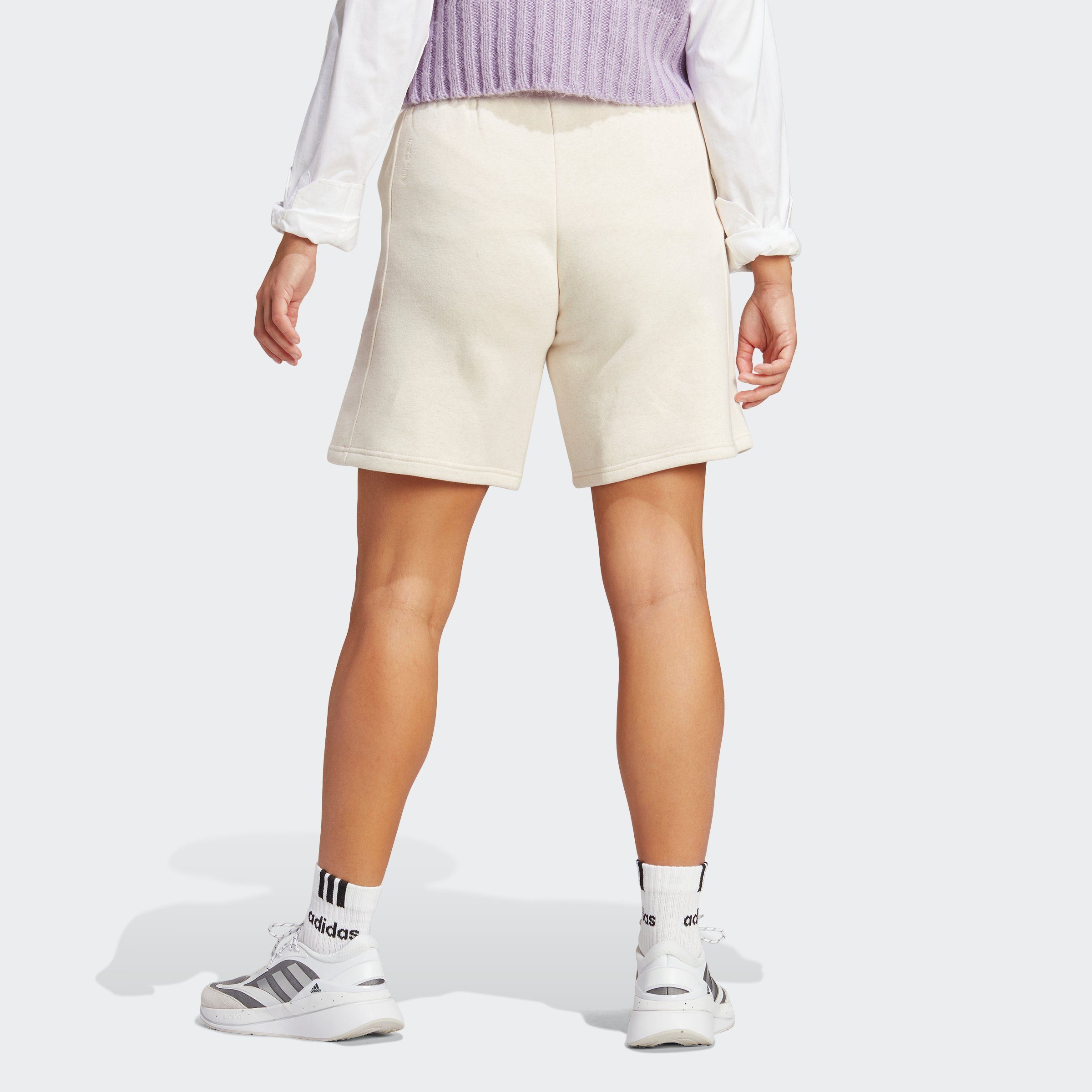 adidas Sportswear (1-tlg) Ecru ALL Mel SZN FLEECE Shorts Tint