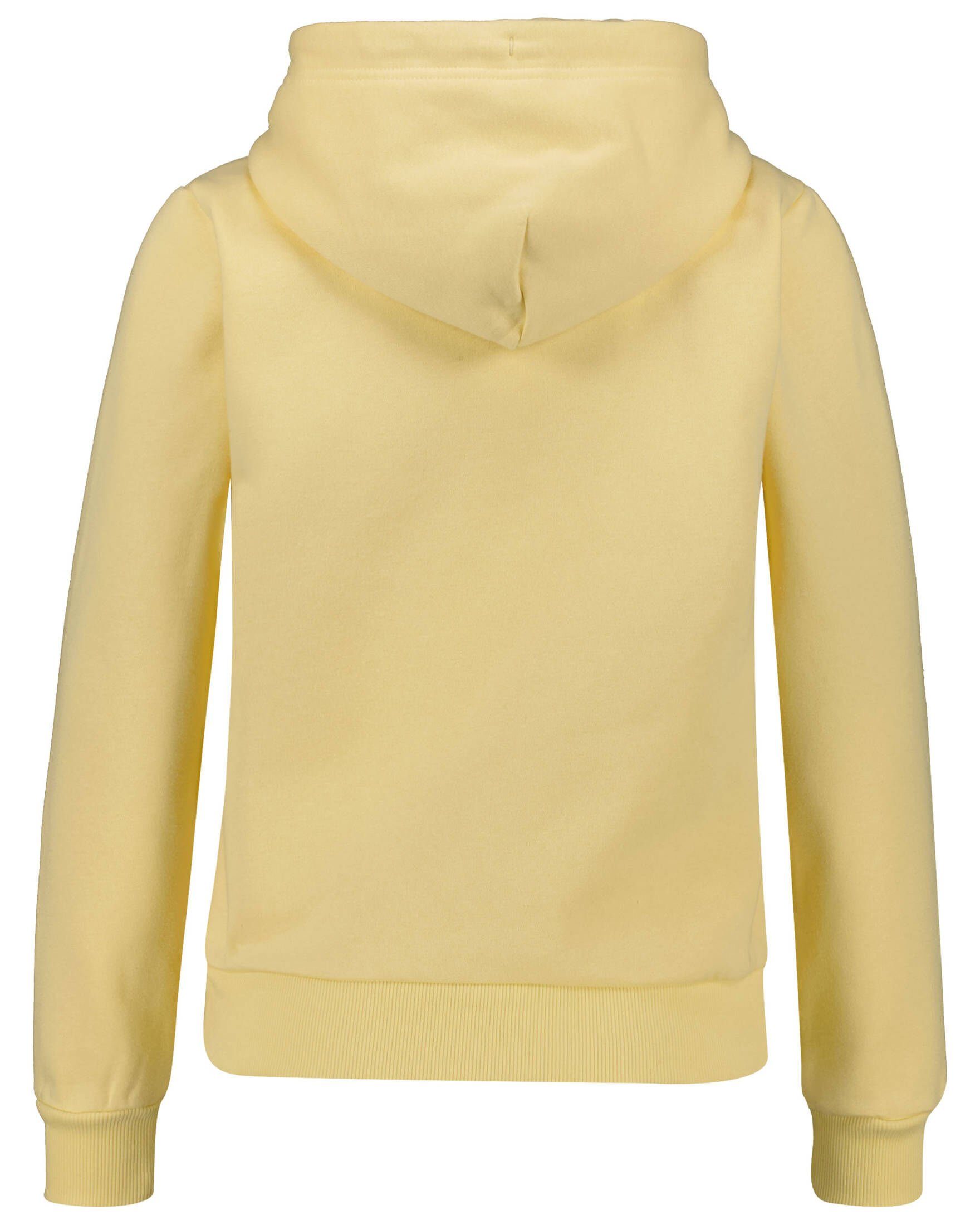 TONAL Gant Sweatshirt (1-tlg) SHIELD Fit ARCHIVE gelb (31) Slim Damen Hoodie
