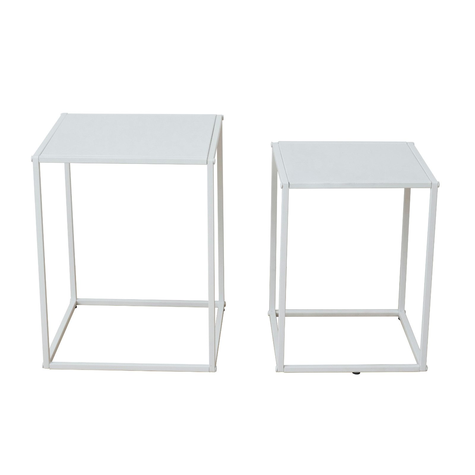 SVITA Standregal, Couchtisch, Beistelltisch, Wohnzimmertisch, Metall, günstig online kaufen