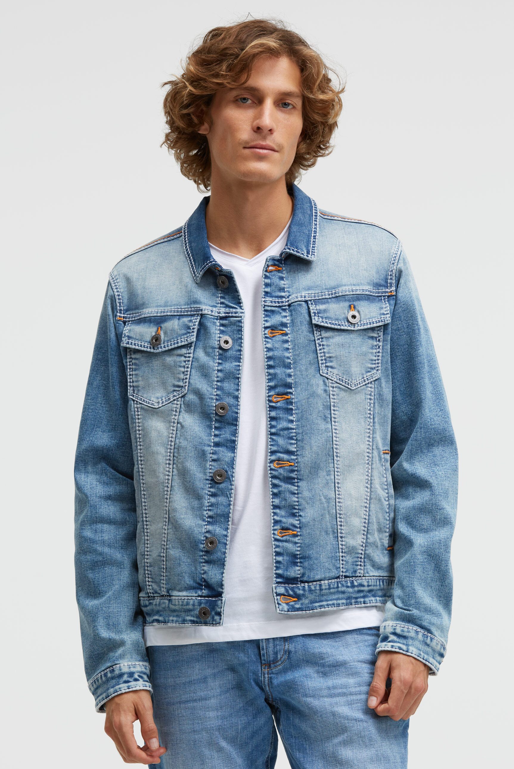 CAMP DAVID Jeansjacke mit Brusttaschen günstig online kaufen
