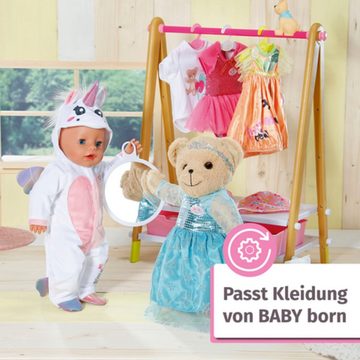 Baby Born Kuscheltier Teddy Bär, weiß, inklusive Strampler - Teddybär