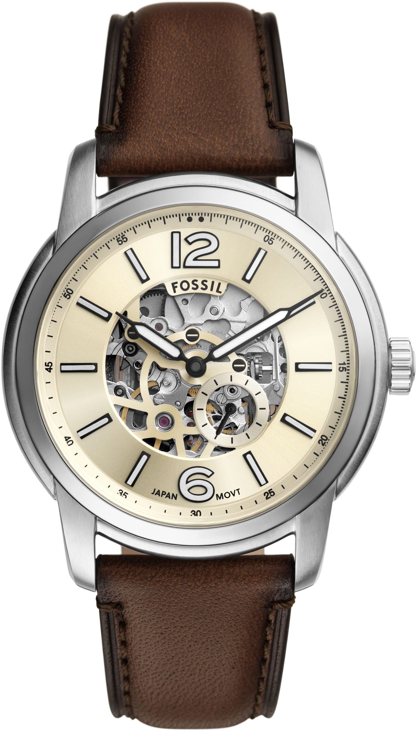 Fossil Automatikuhr HERITAGE ME3264, Armbanduhr, Herrenuhr, Mechanische Uhr günstig online kaufen