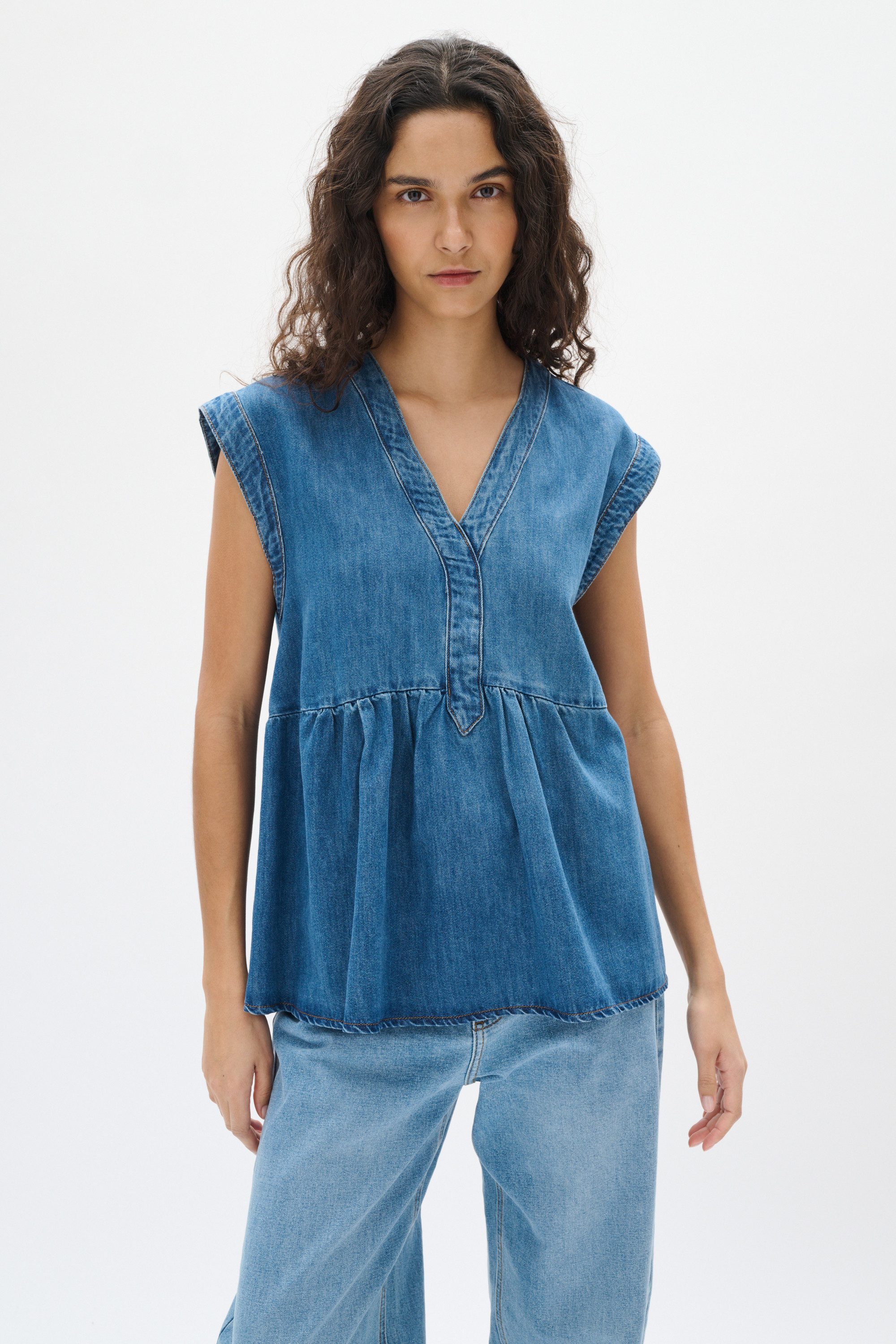 InWear Kurzarmbluse Kurzarm-Bluse DaceyIW