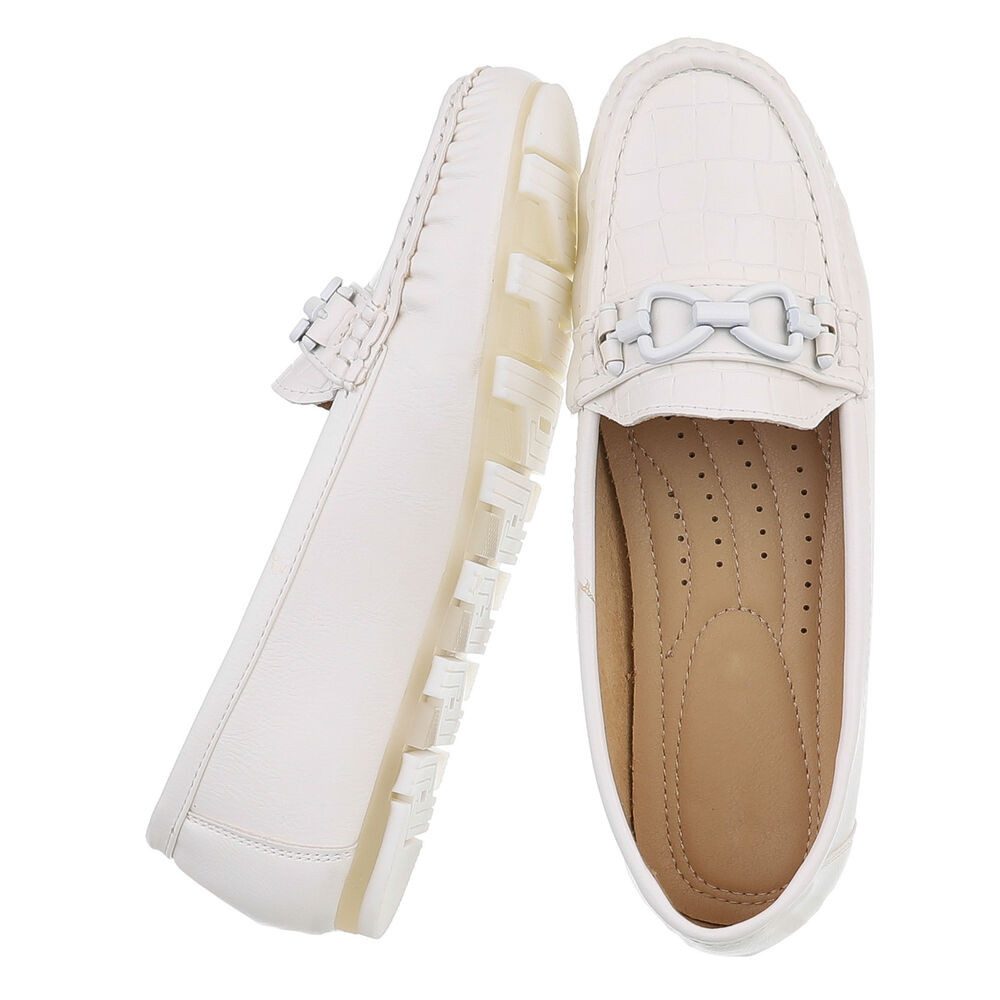 Ital-Design Eleganter Mokassin mit Schnalle für Damen im Alltag Slipper (90 günstig online kaufen
