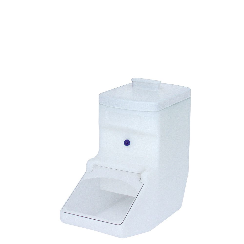 BRB-Lagertechnik Müslispender Zutatenspender, 24 Liter, LxBxH 475x205x470 mm, weiß, Polyethylen-Kunststoff