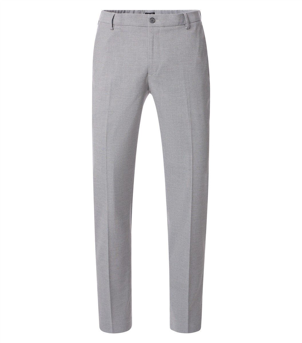 VENTI Anzughose VENTI Herren Anzughose FORMAL Polyestermix Stretch Silber