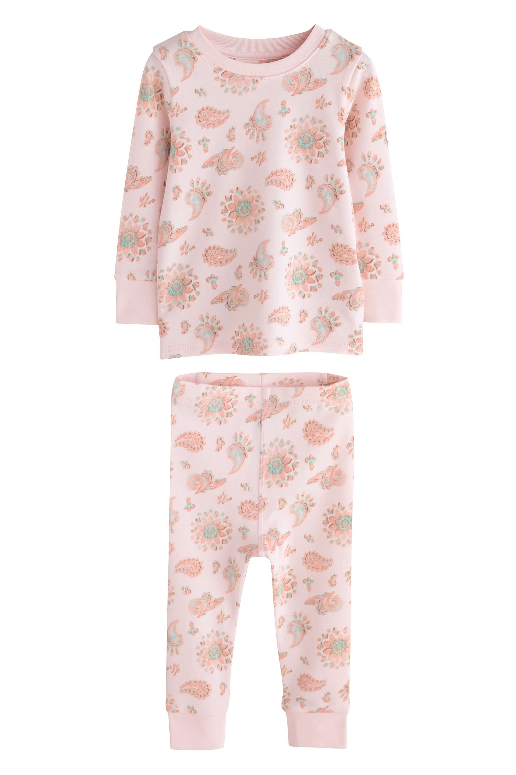 Next Pyjama 3er-Pack Snuggle Eid-Schlafanzüge aus Baumwolle (6 tlg)