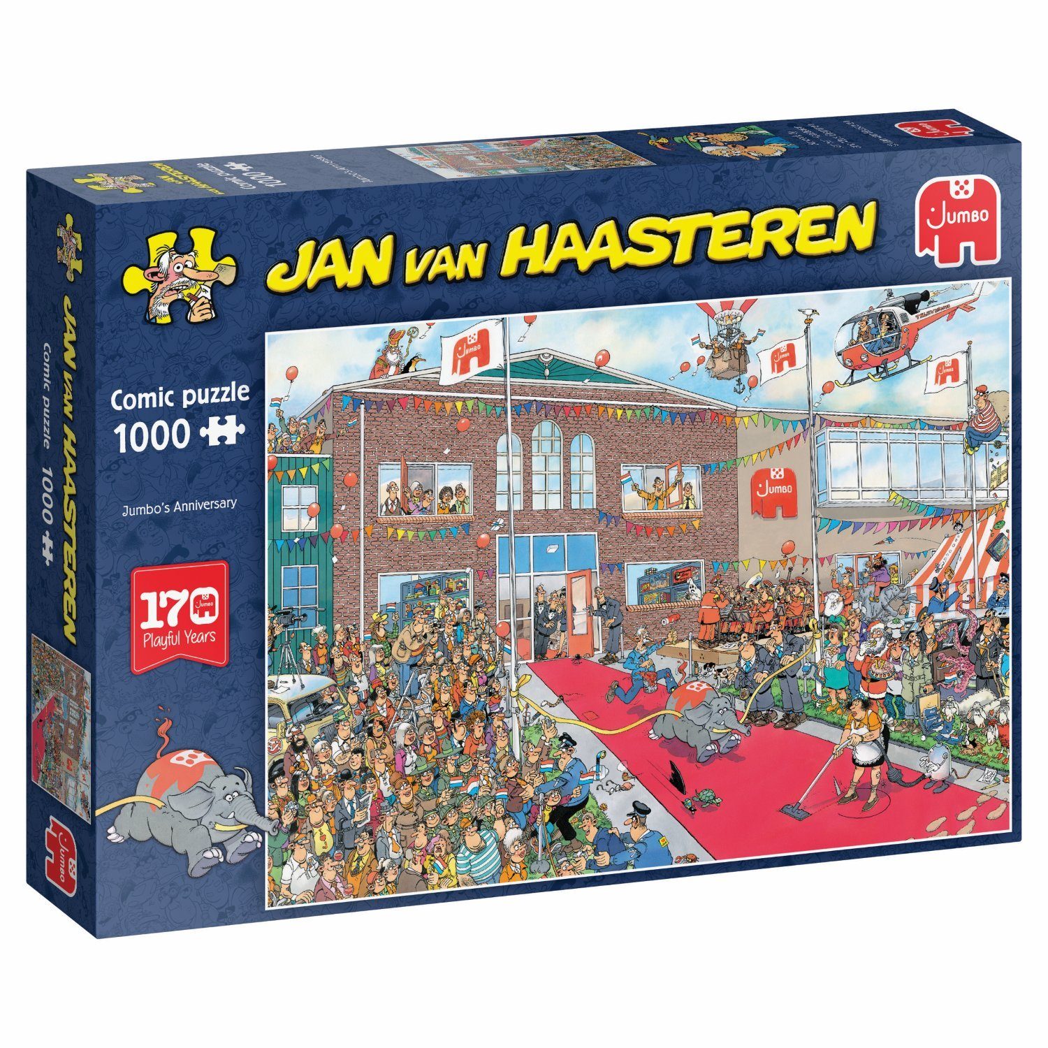 Jumbo Spiele Puzzle Jumbo Spiele Jan van Haasteren 170 Jahre, 1000 Puzzleteile, Made in Europe