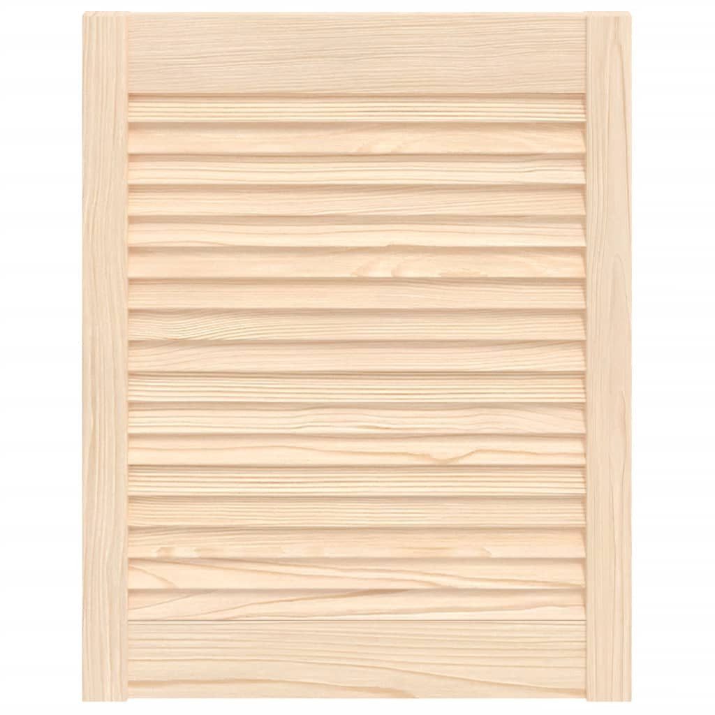 vidaXL Schranktür, Tür Lamellen-Design 61,5x49,4 cm Massivholz Kiefer