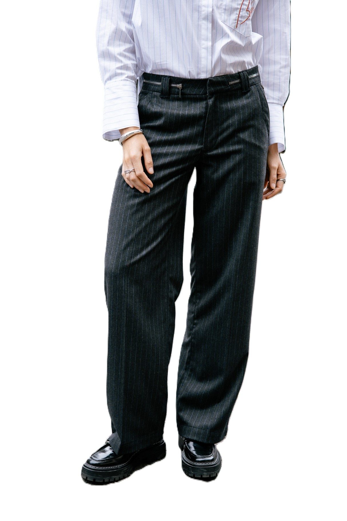 Freeman T. Porter Relax-fit-Jeans Nickie Target - Weite Hose - Relaxed Fit Jeans