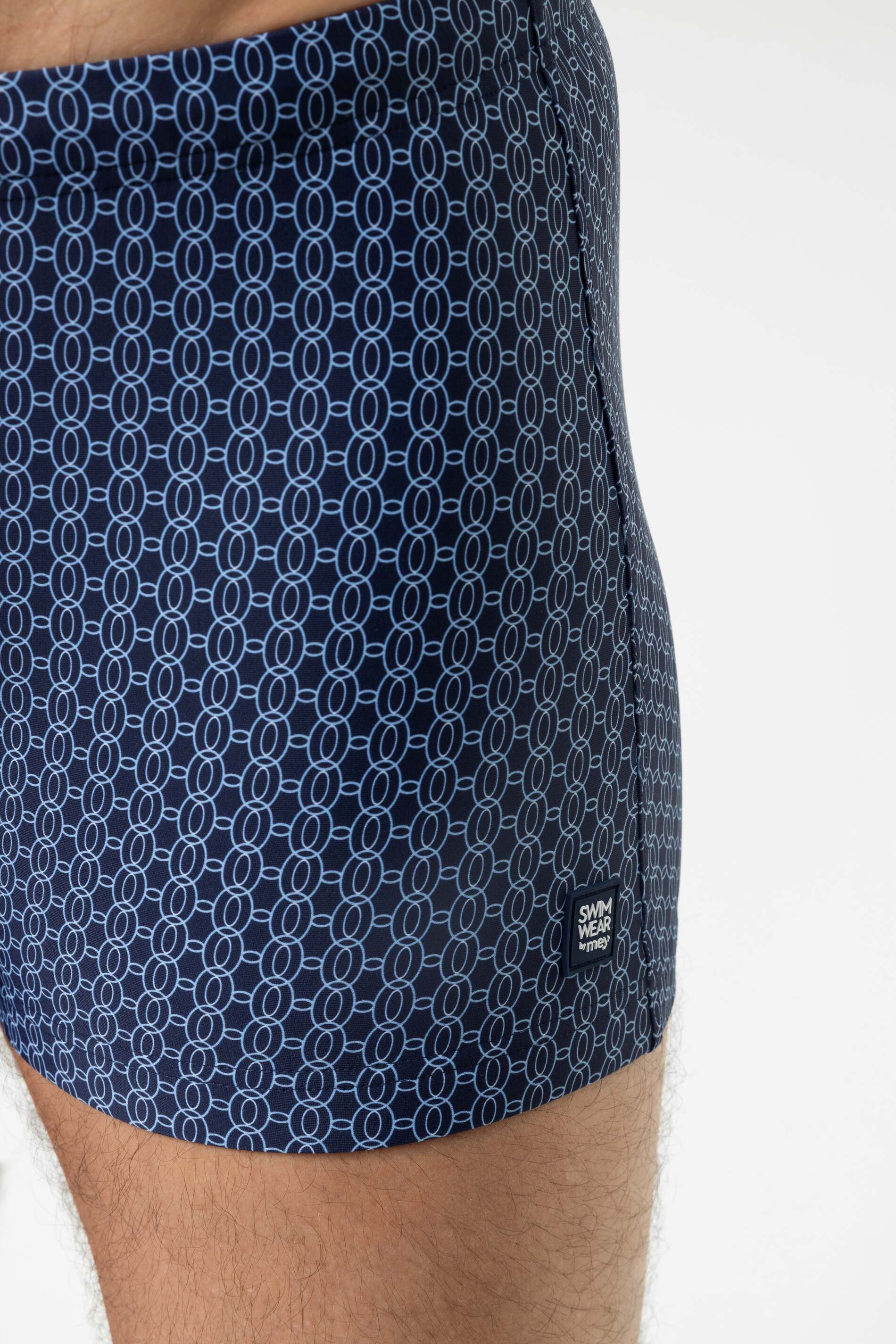 Mey Badeshorts Mey male Badeshorty Serie Tidal Rings (1-St) Badeshorts, Gemustert, Chlorecht, Meerwasser-resistent