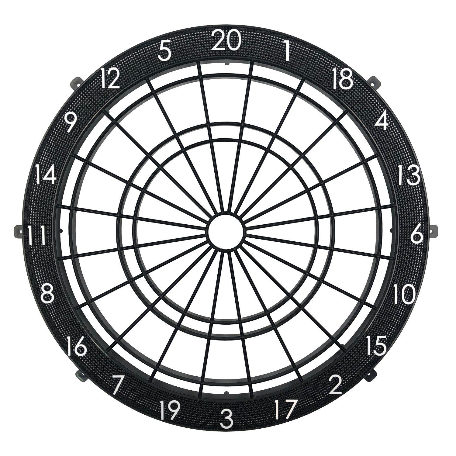 Dartscheibe GRANBOARD3s SPIDER with NUMBERRING Black