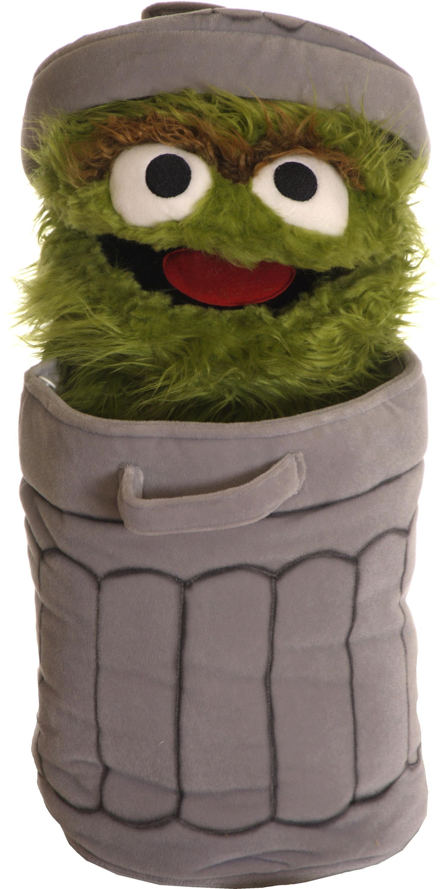 Living Puppets Handpuppe Living Puppets Handpuppe Oskar Sesamstrasse 65 cm SE104 (Packung), Sehr gut geeignet um Geschichten zu erzählen