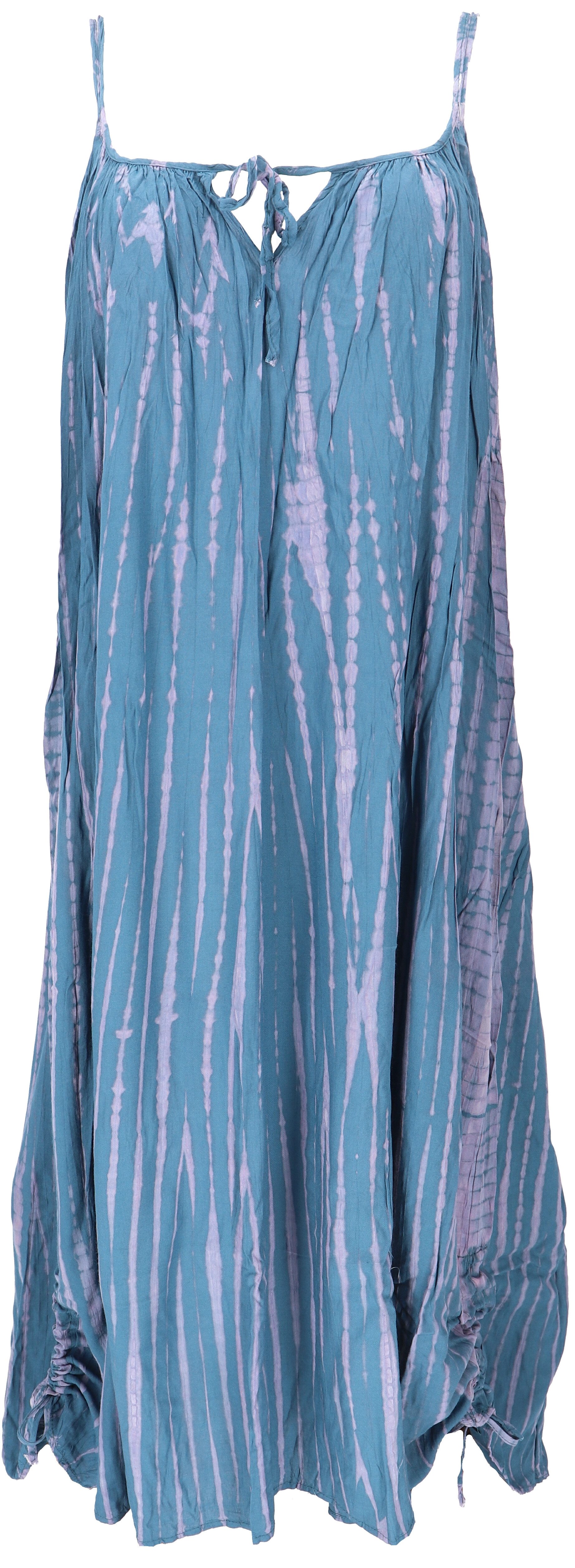 Guru-Shop Midikleid Batik Maxikleid, Boho Strandkleid, günstig online kaufen