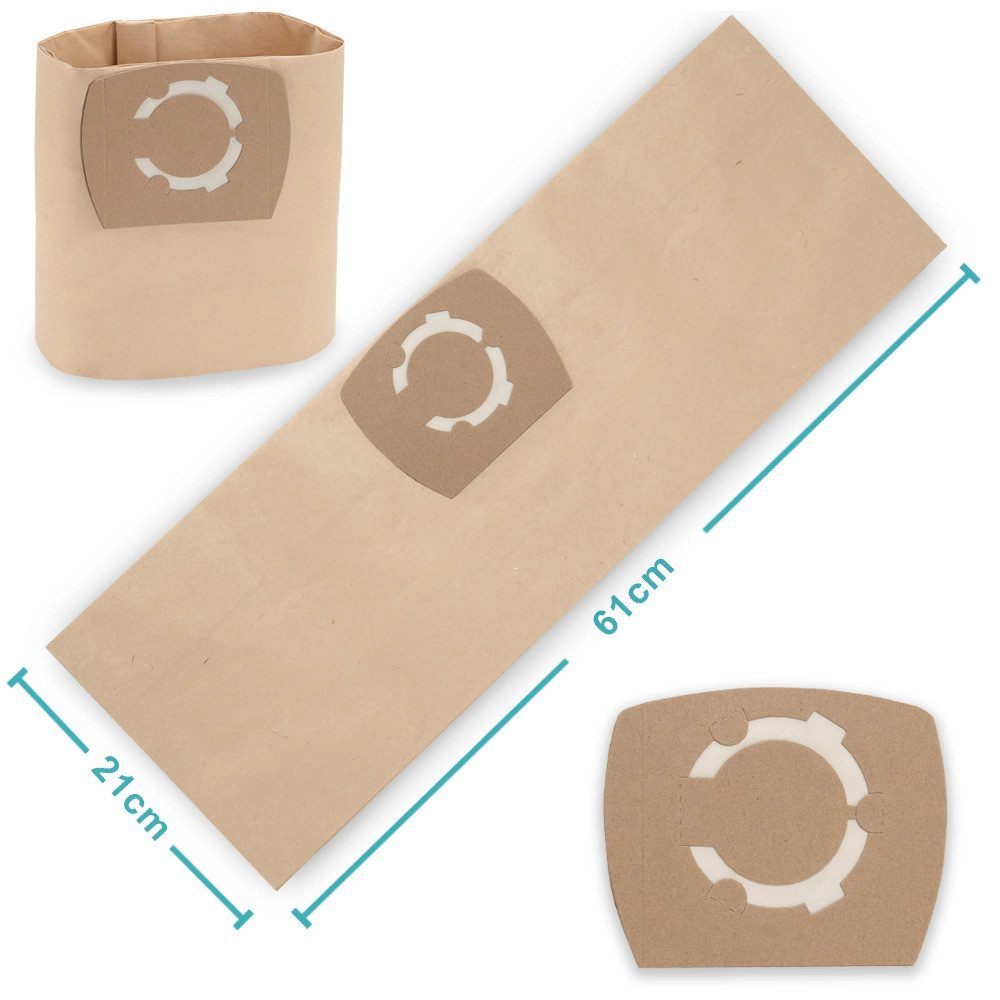 PRIMEBAG Staubsaugerbeutel 5 Staubsaugerbeutel für Kärcher WD 2 Plus V12/4/18/C kompatibel
