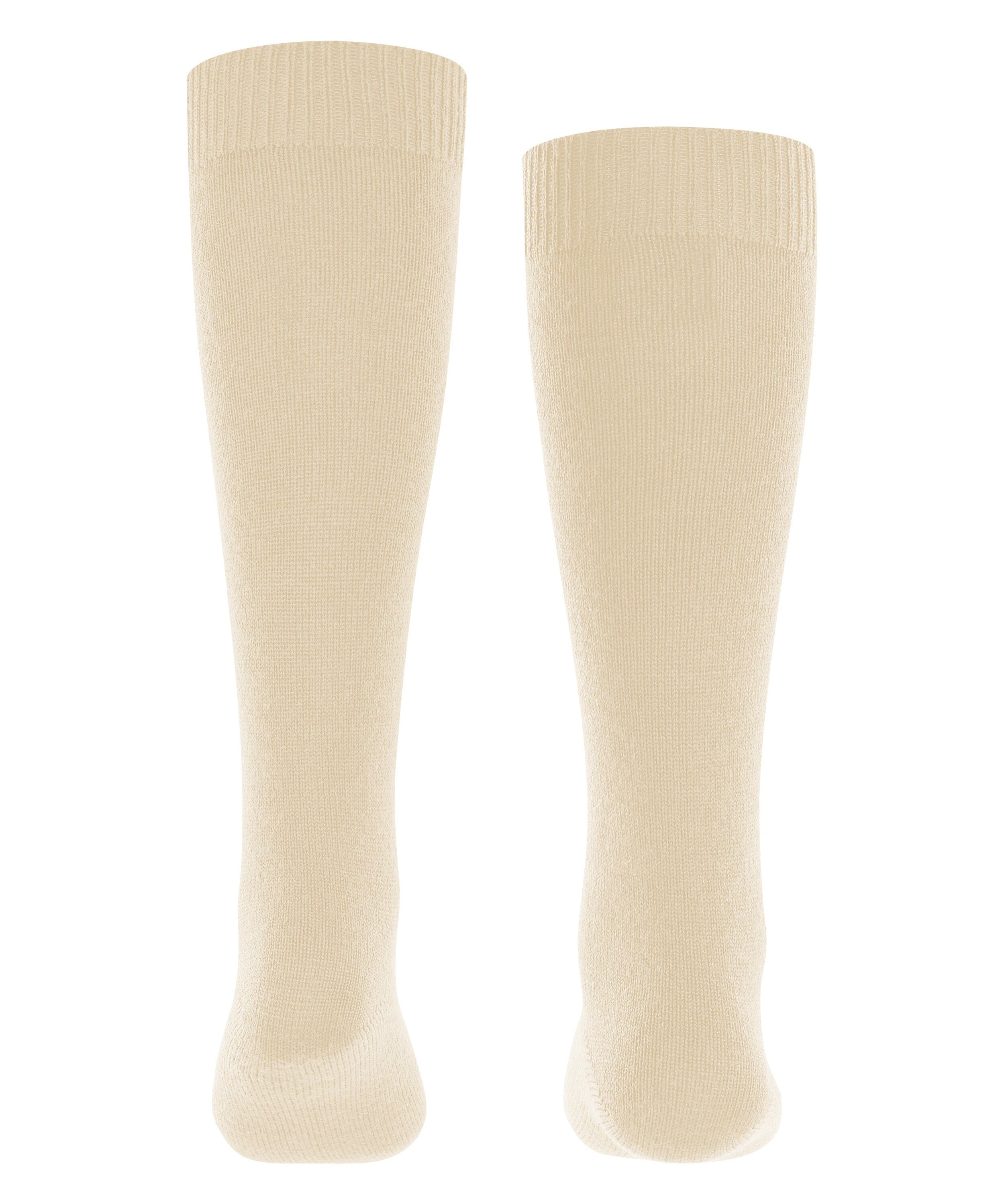 FALKE Kniestrümpfe Comfort Wool Kniestrümpfe (1-Paar) Baumwolle/Merinowolle-Mix