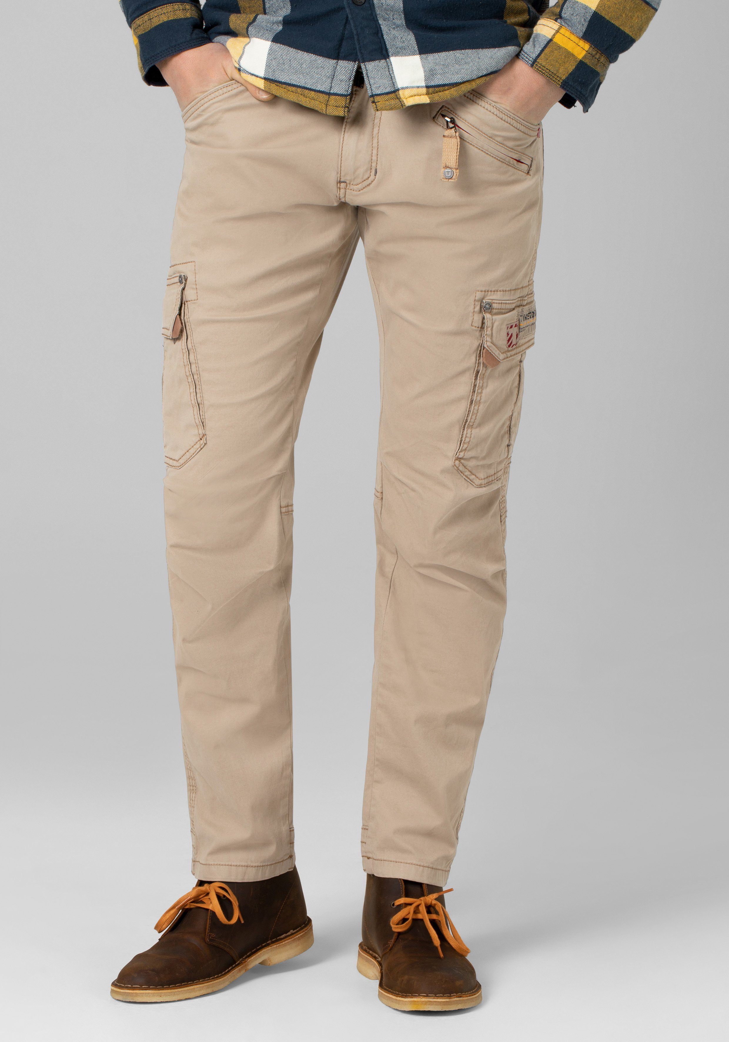 TIMEZONE Cargohose Regular RogerTZ braun | Cargohosen