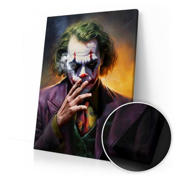Artmazing Leinwandbild Joker, XXL Leinwand 120x80, Poster & Kunstdrucke, Celebrities, Joker Gemälde
