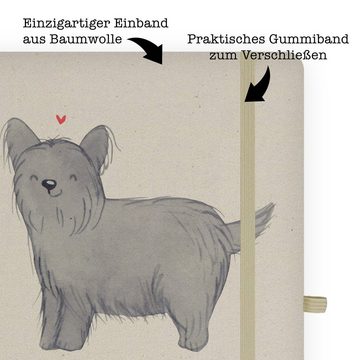 Mr. & Mrs. Panda Notizbuch Skye Terrier Lebensretter - Transparent - Geschenk, Hunderasse, Schre Mr. & Mrs. Panda, Handgefertigt